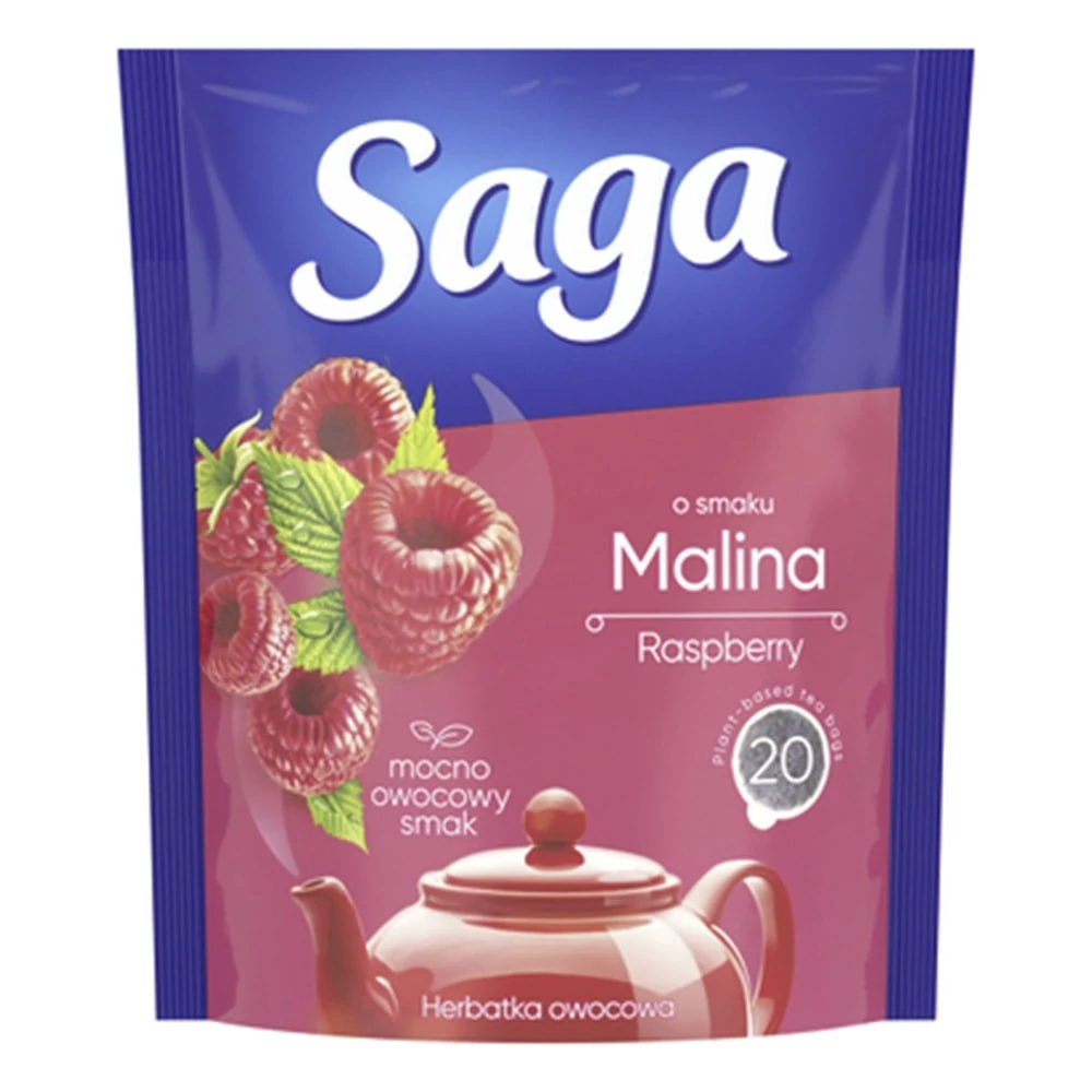 Gyümölcstea SAGA Málna 20 filter
