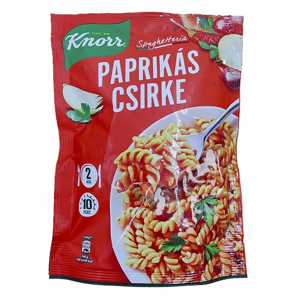 Instant KNORR Magyaros tészta paprikáscsirke szószban 168 g