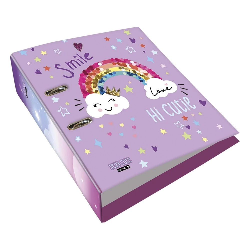 Iratrendező LIZZYSULI A/4 75 mm Lollipop Stay Cute