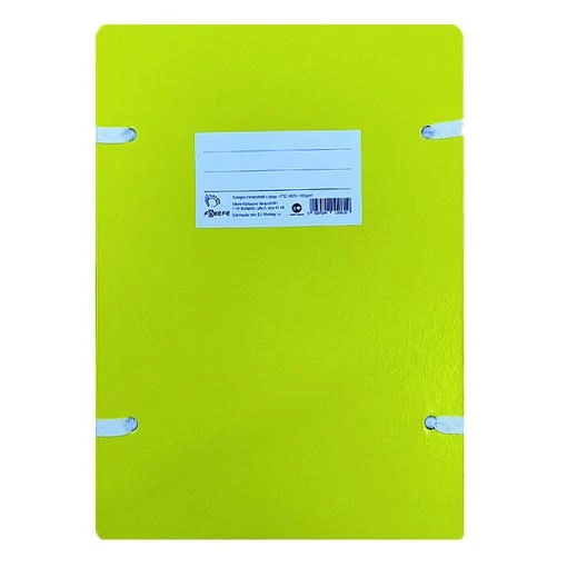Irományfedél szalagos CLARISSA 1050 g sárga