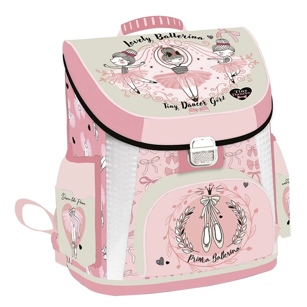 Iskolatáska LIZZYSULI Prémium 1-2. osztályos Tiny Dancer Lovely Ballerina