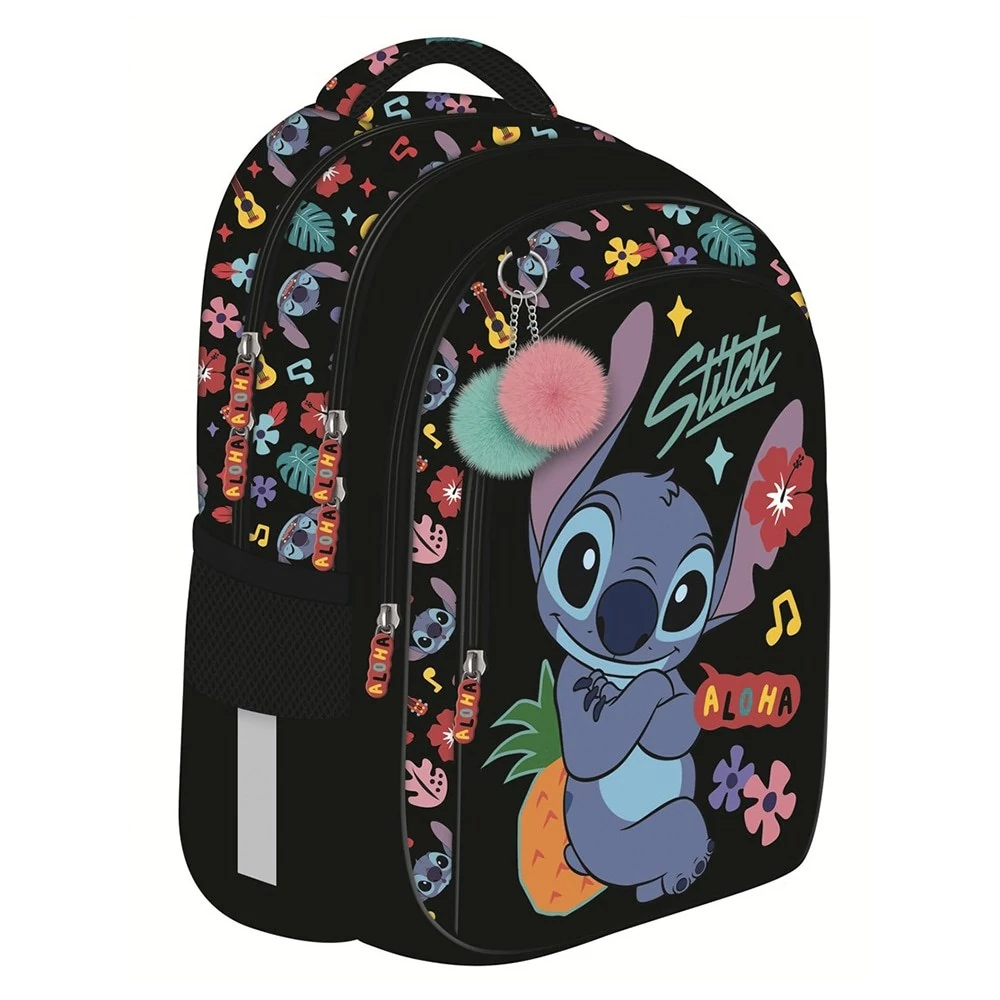 Iskolatáska Lilo és Stitch anatómiai színes aloha