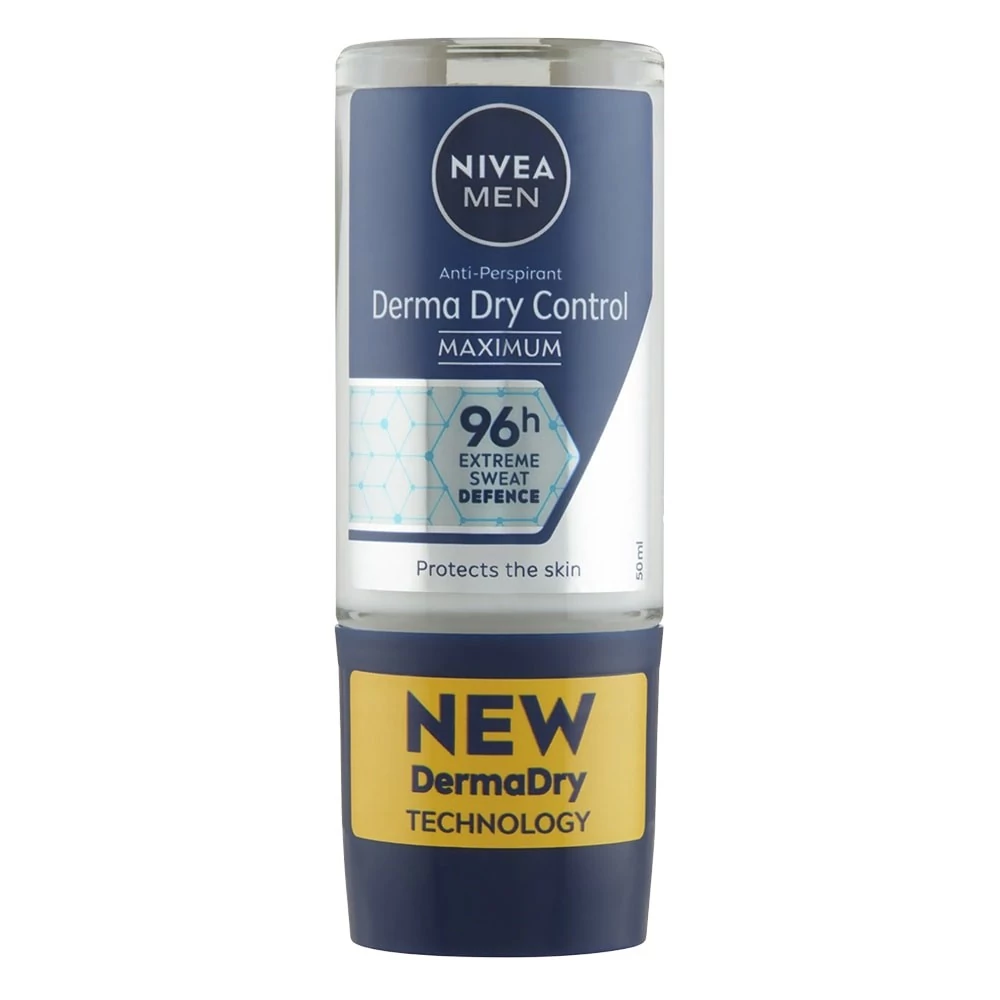 Izzadásgátló roll NIVEA MEN derma dry control 50 ml