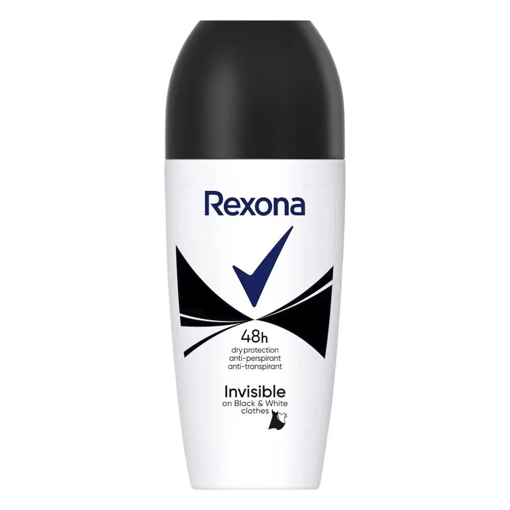 Izzadásgátló roll REXONA invisible B+W 50 ml