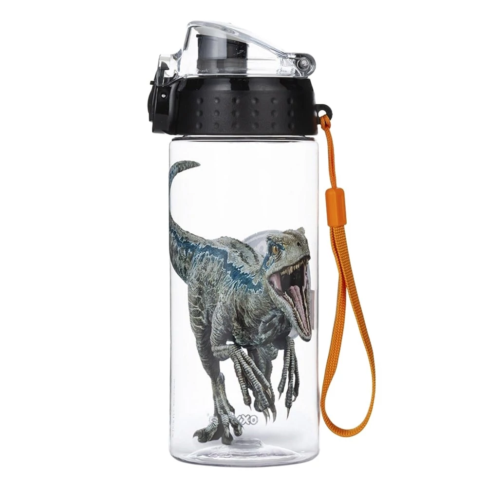 Kulacs OXY CLICK műanyag BPA-mentes 500 ml Jurassic World
