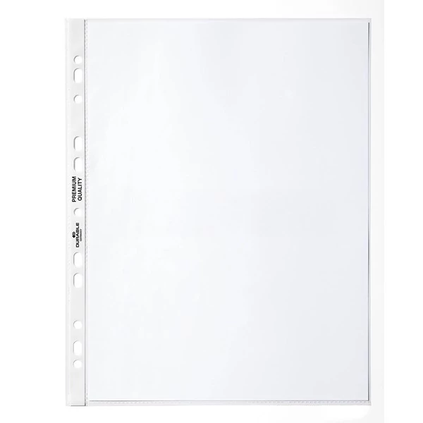 Lefűzhető genotherm DURABLE PP A/4 extra széles 90 mikron víztiszta 50 darabos