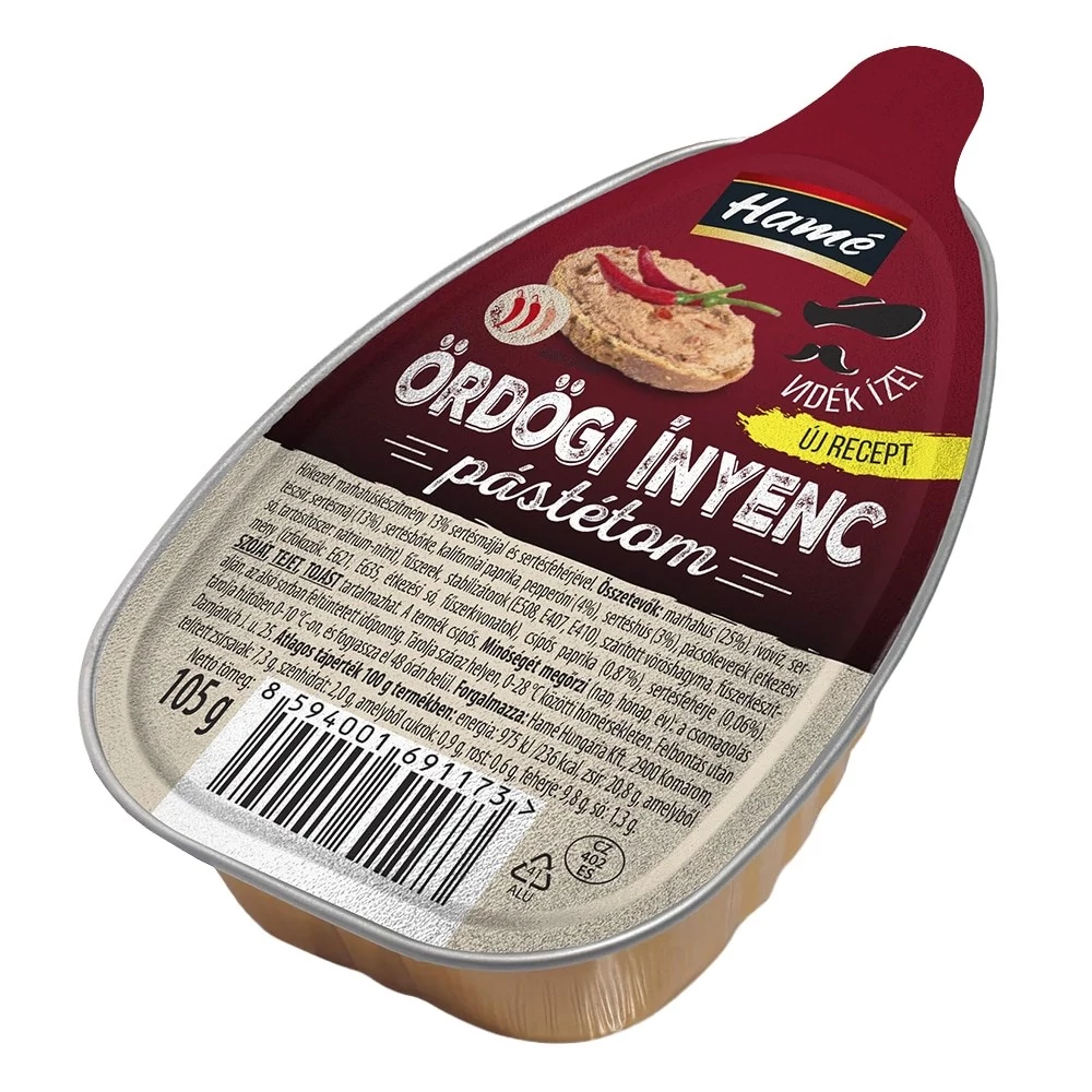 Marha pástétom HAMÉ ördögi ínyenc 105 g