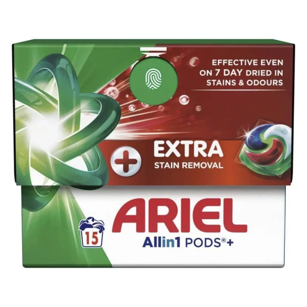Mosókapszula ARIEL Extra Clean 15 db