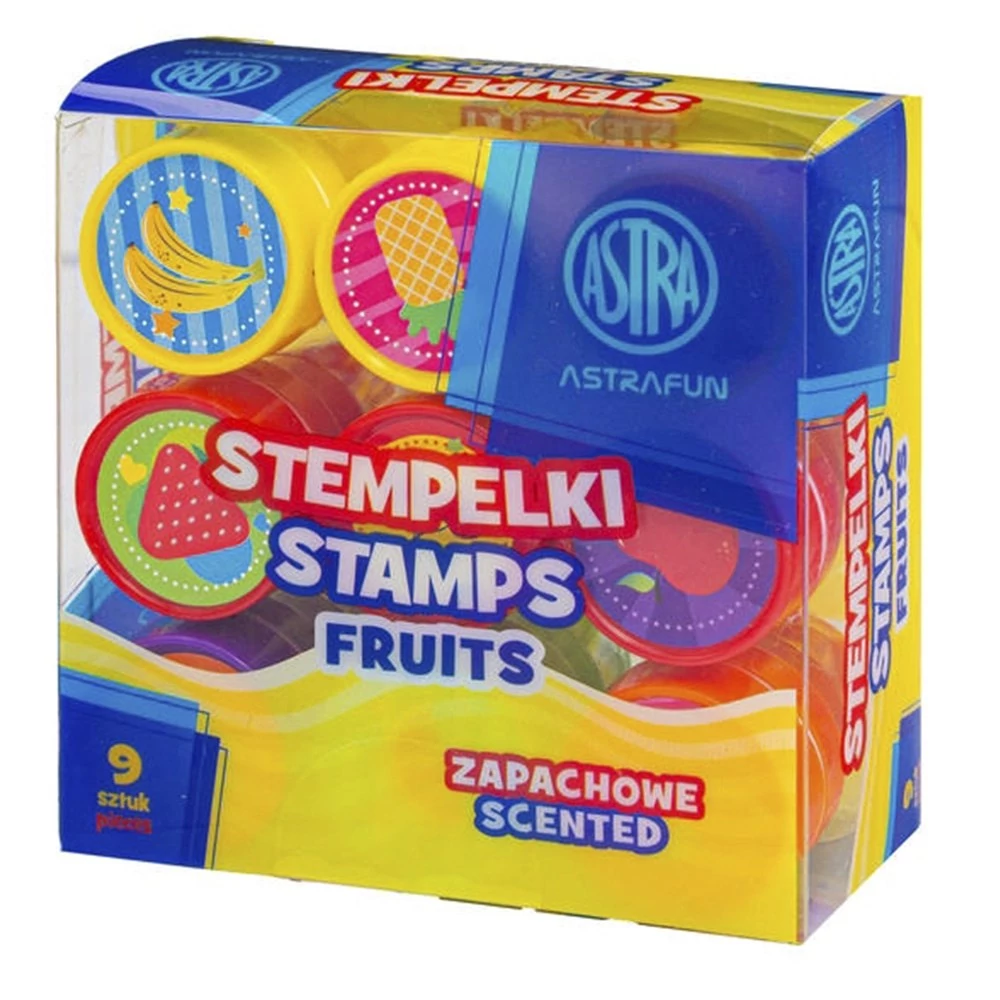 Nyomda ASTRA FUN önfestékező gyümölcsök 9 darabos