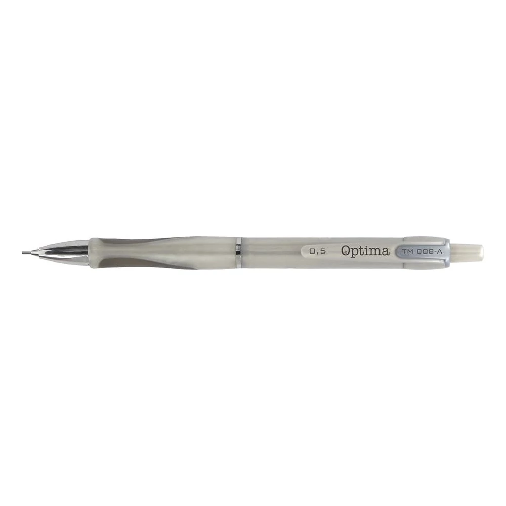 Nyomósirón OPTIMA 0,5mm ezüst + grafitbél 0,5mm HB