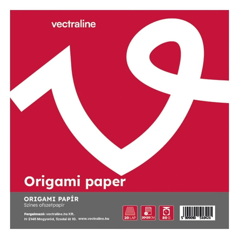 Origami papír VECTRALINE 20 lapos 20x20 cm