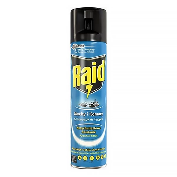 Rovarírtó légy- és szúnyogirtó RAID 400 ml spray