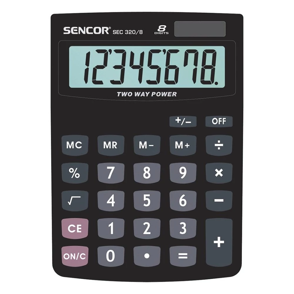 Számológép asztali SENCOR SEC 320/8 8 digit