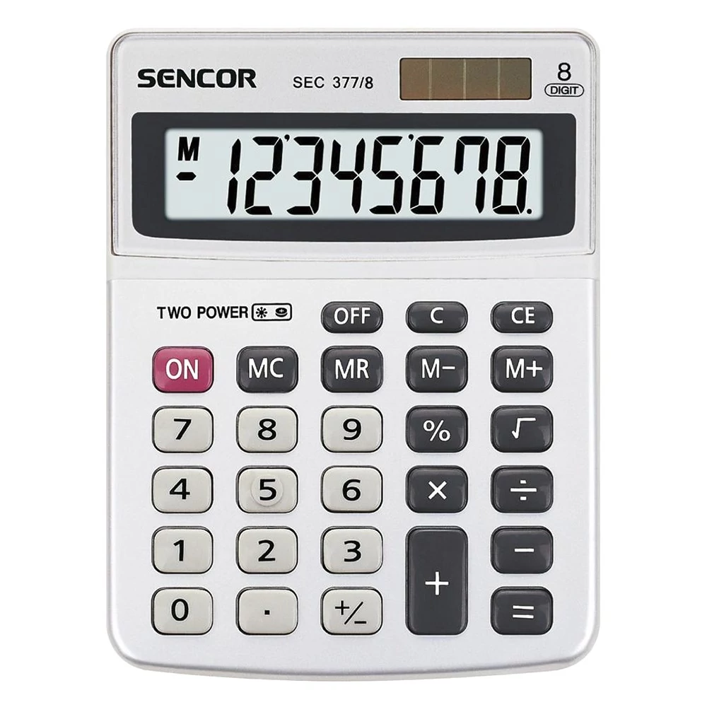 Számológép asztali SENCOR SEC 377/8 8 digit