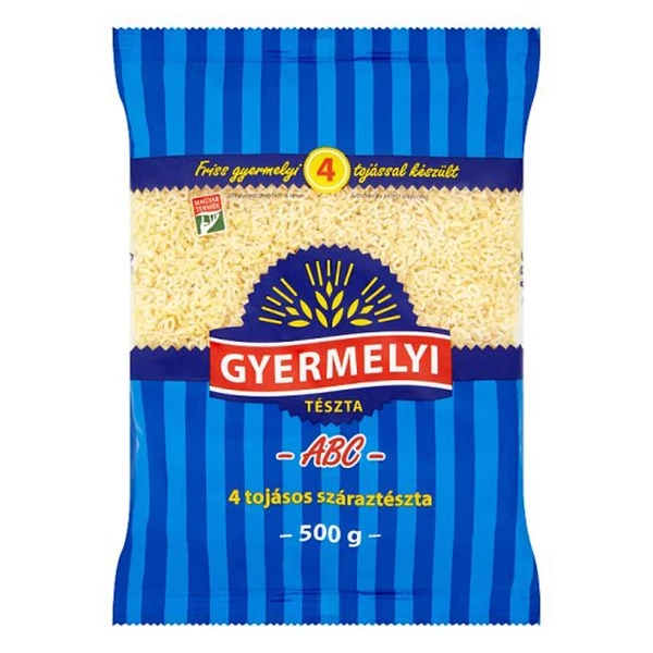 Száraztészta ABC GYERMELYI 4 tojásos 500 g