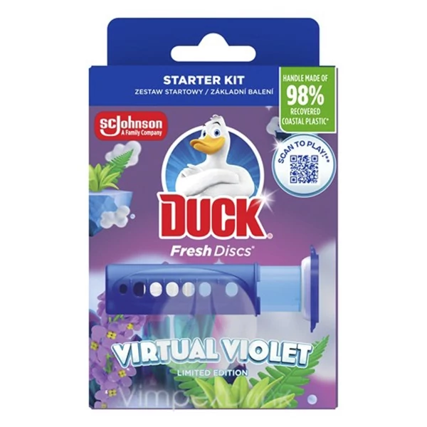 Toalett illatosító korong DUCK Fresh Discs Violet 36ml