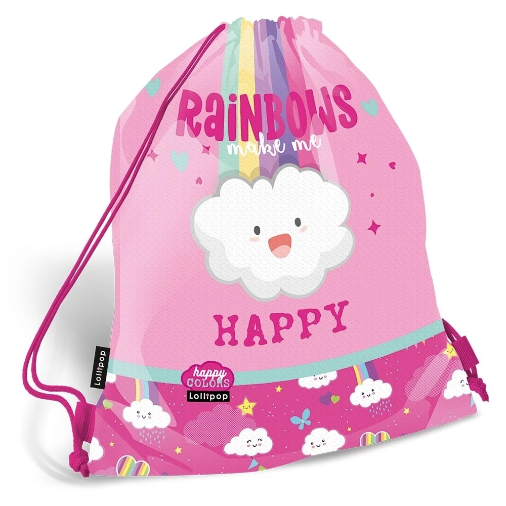 Tornazsák LIZZYSULI classic Lollipop Rainbow