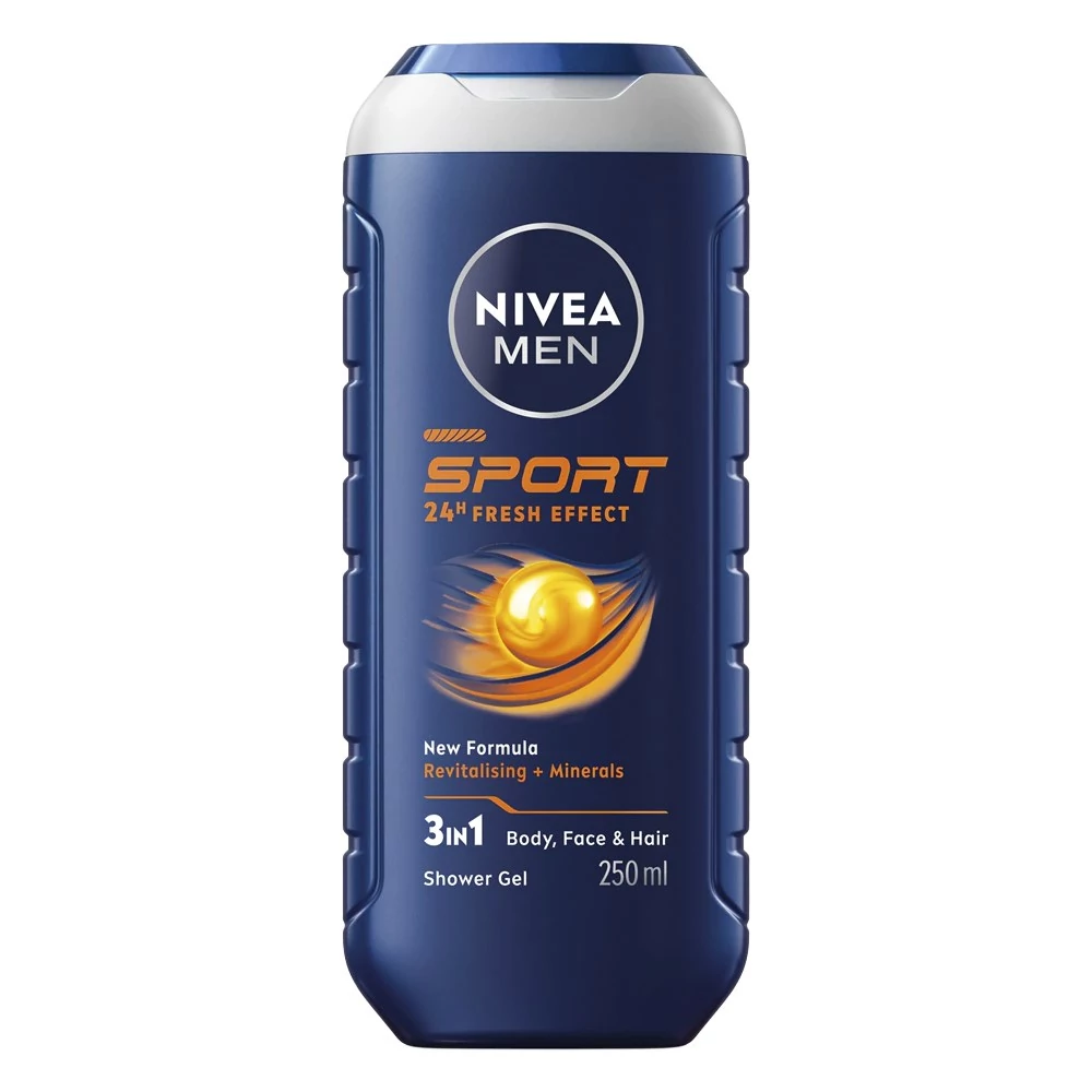 Tusfürdő NIVEA MEN sport 250 ml