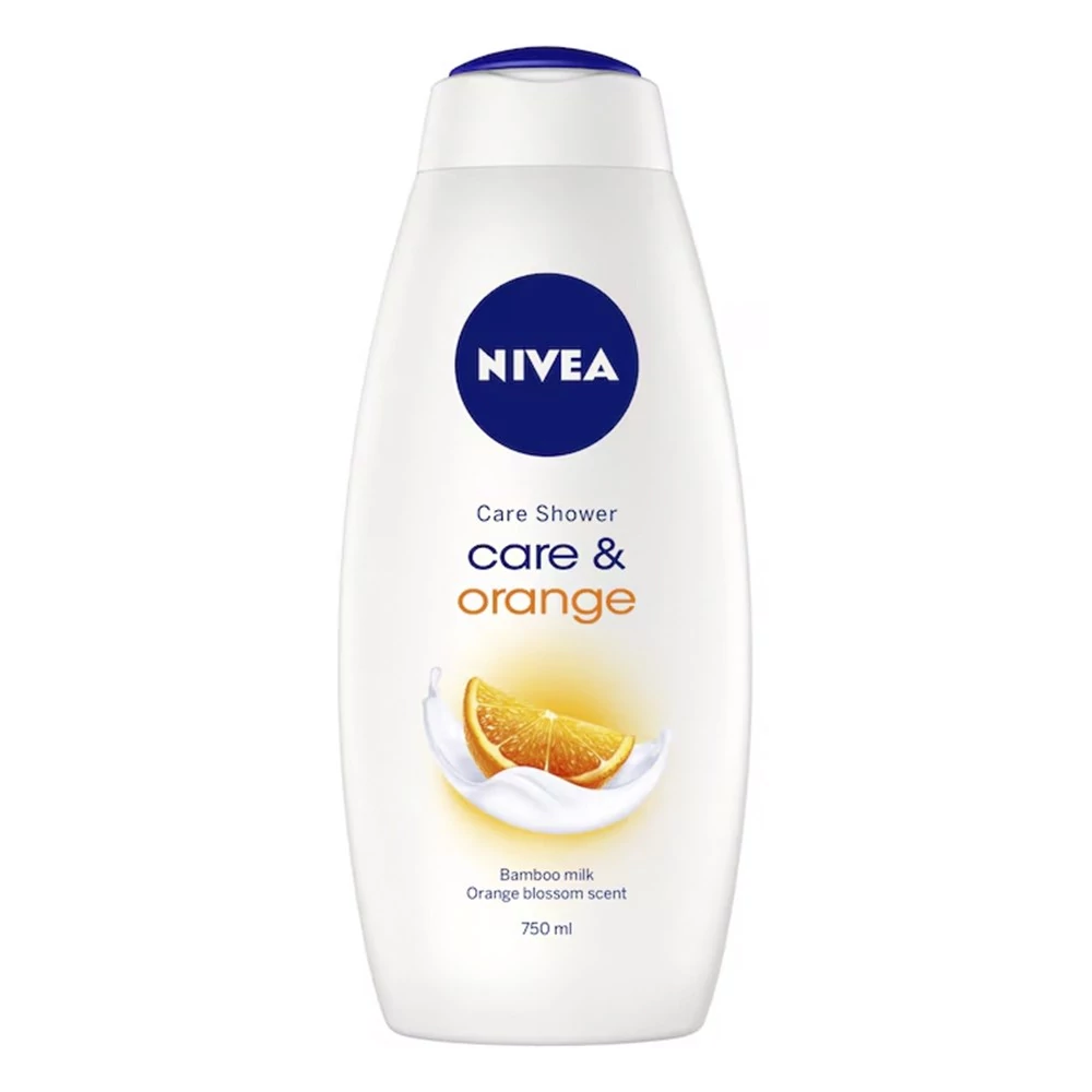 Tusfürdő NIVEA care & orange 250 ml