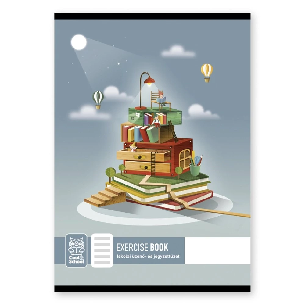 Üzenő- és jegyzetfüzet A/5 32 lapos Iskolai