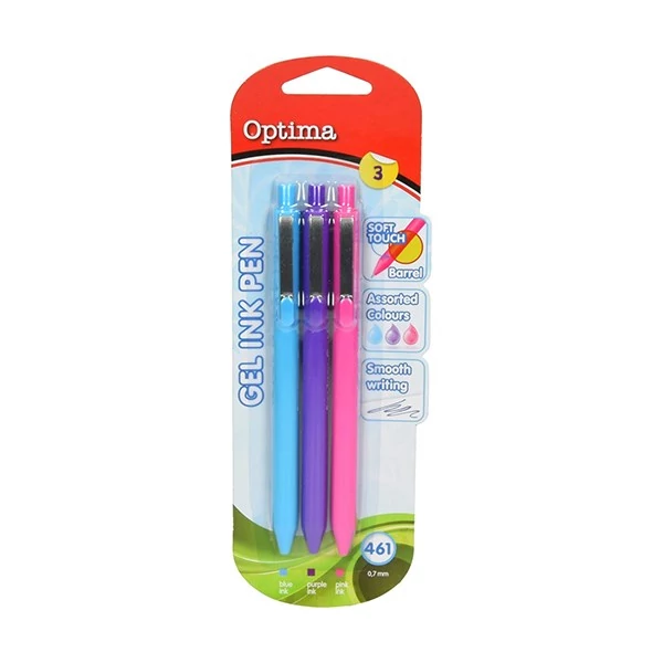 Zseléstoll készlet OPTIMA 461 intezív színek 3 darabos